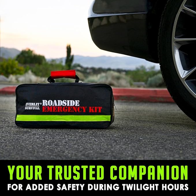 Everlit Survival Car Emergency Kit, Roadside Safety Tool Kit - Image 6