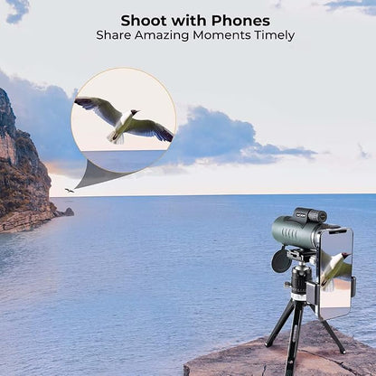 K&F Concept HD 12X42 Monocular Telescope - Image 7