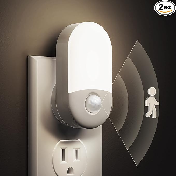 L LOHAS LED Motion Sensor Night Light, Motion Activated Night Light, Daylight by LLOHASLED
