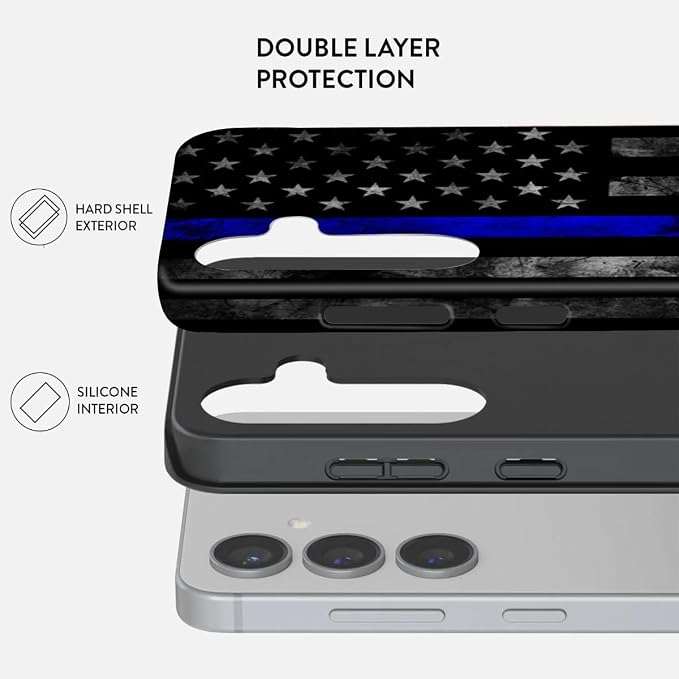 Compatible for Samsung Galaxy A57 5G Case, Dual Layer Heavy Duty 2 in 1 - Image 2