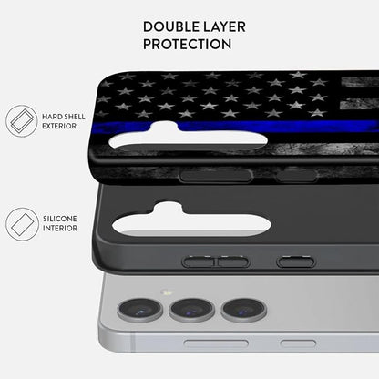 Compatible for Samsung Galaxy A15 5G Case, Dual Layer Heavy Duty 2 in 1 - Image 2