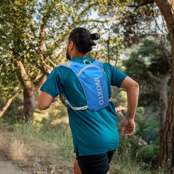 INOXTO Running Hydration Vest Backpack, Lightweight Insulated Pack - Image 6