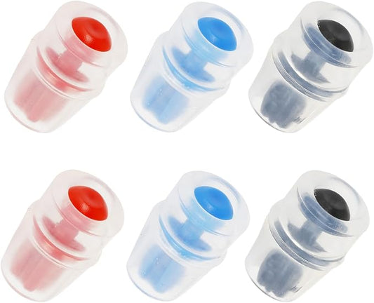 6PCS Silicone Bite Valve Replacement Nozzles, Bite Valve Replacement Sheath by Zasukol