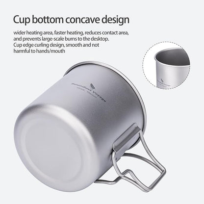 iBasingo 500ml Titanium Cup - Image 3