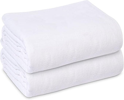 Linteum Textile Cotton Blended Hospital Patient Bath Blanket, Bed Bath Sheet by LinteumTextileSupply