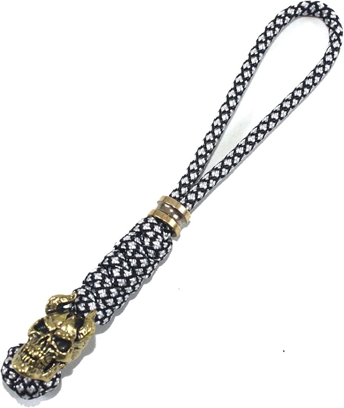 Knife Lanyards with Brass Beads, Paracord Lanyard, Tactical Lanyard by bralafia