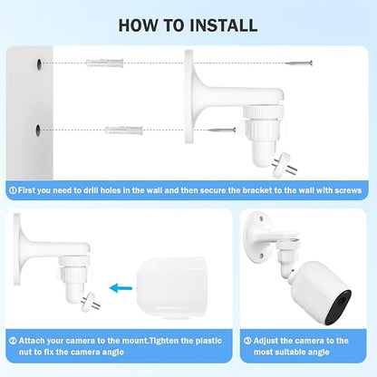 2Pack Adjustable Wall Mount for Arlo Pro, Arlo Pro 2/3/4, Arlo Ultra & - Image 4