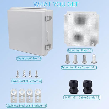 IP67 Waterproof Junction Box, ABS Plastic Electrical Enclosure - Image 5