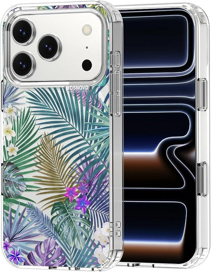 MOSNOVO for iPhone 17 Pro Case | Military Grade 6.6ft Drop Tested | Camera by Mosnovo