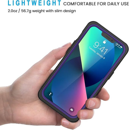 Lanhiem for iPhone 13 Case, IP68 Waterproof Dustproof Shockproof Cases - Image 2
