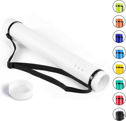 DEWEL Poster Tube, Waterproof Poster Holder Plastic Expandable - Image 9