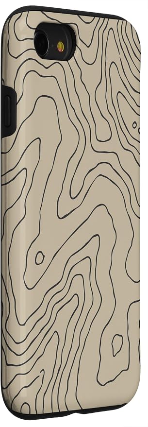 Coyote Country Guide Lines Topographical Contour Map Case - Image 3