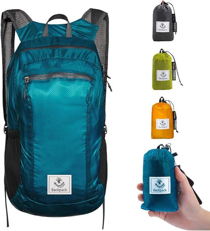 4Monster Hiking Daypack, Water Resistant Lightweight Packable Backpack by 4Monster