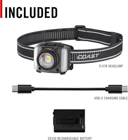 Coast FL97R Voice-Controlled 1200 Lumen Rechargeable LED Headlamp - Image 11