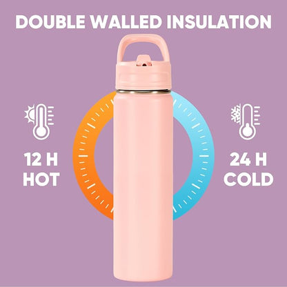 Fijinhom 24oz Insulated Stainless Steel Water Bottle - Image 5