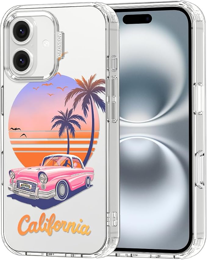 MOSNOVO for iPhone 16 Case, Shockproof Military-Grade Protection 6.6ft Drop by Mosnovo