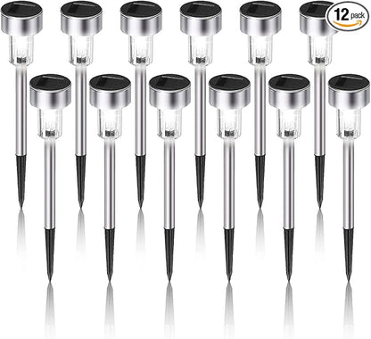 Dream Master Solar Lights Outdoor Waterproof, Stainless Steel LED Landscape by DreamMasterMakeLifeMoreConvenient