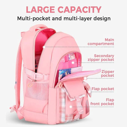 Cute Backpack for Teen Girls Kids Kawaii Bookbag Large School Back Packs - Image 3