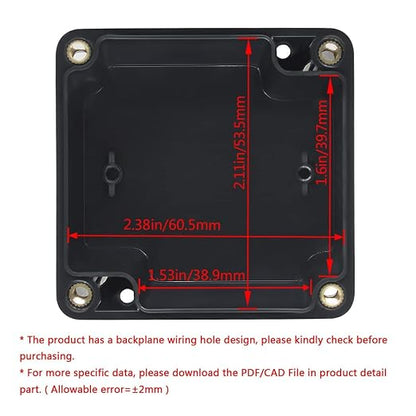 LeMotech Electrical Box ABS Plastic Project Box IP65 Waterproof Junction Box - Image 2