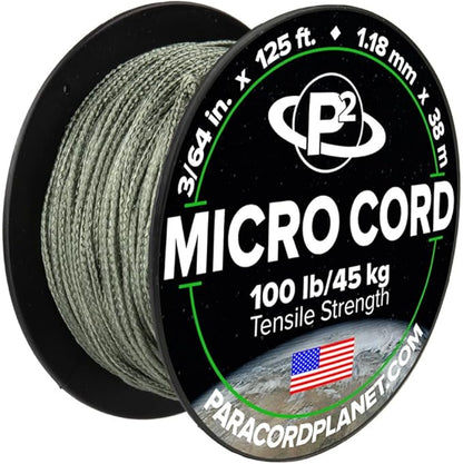 Paracord Planet Micro Paracord – Thin Braided Cord by ParacordPlanet