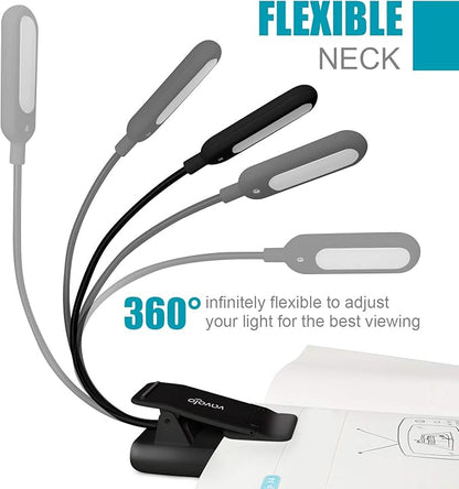 VAVOFO Rechargeable Reading Light, 7 LEDs - Image 6