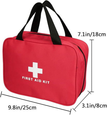 AOUTACC 3 Pack Nylon First Aid Empty Kit, Compact and Lightweight First Aid Bag - Image 3
