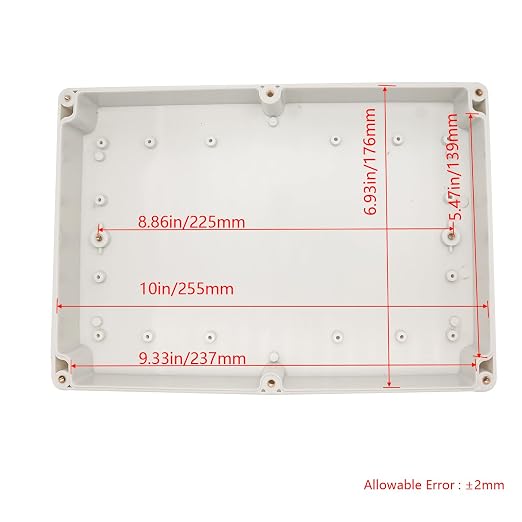 Project Box IP65 Waterproof Junction Box ABS Plastic Electrical Boxes DIY - Image 3