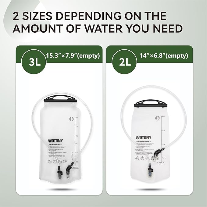 wotony Hydration Backpack with Water Bladder - Image 8