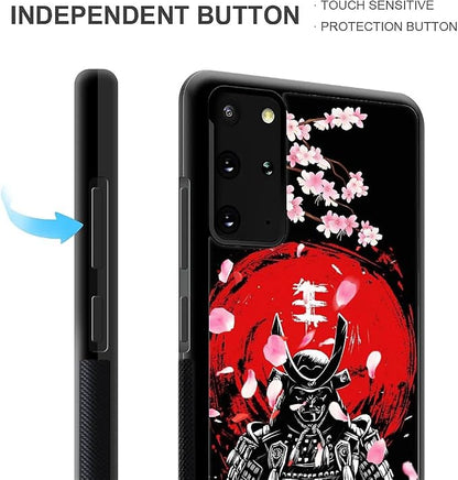 for Samsung Galaxy S20 Plus Case, Sakura Japanese Samurai Pattern Graphic - Image 3
