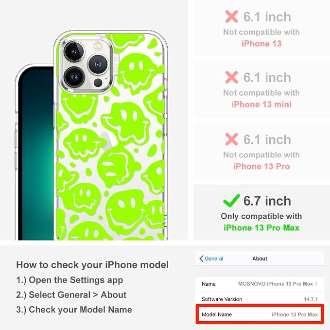 MOSNOVO Case for iPhone 13 Pro Max - Image 2