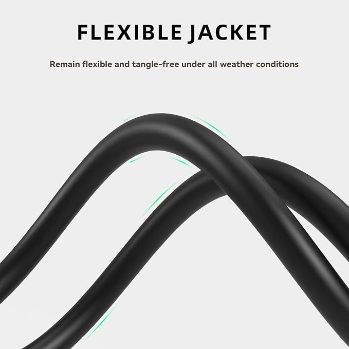 6ft Outdoor Extension Cord for Christmas Decorations- 16/3 Heavy Duty SJTW - Image 4