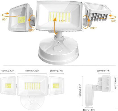 Onforu 75W Flood Lights Outdoor, 7000LM Brightness Security Lights Switch - Image 9