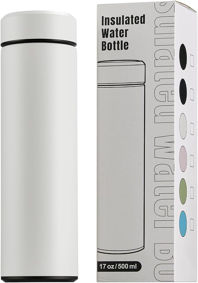 PARACITY Insulated Water Bottle, 15 oz Stainless Steel Water Bottles, Double - Image 2