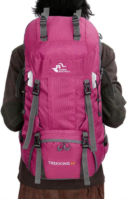 Bseash 60L Waterproof Hiking Camping Backpack - Image 9