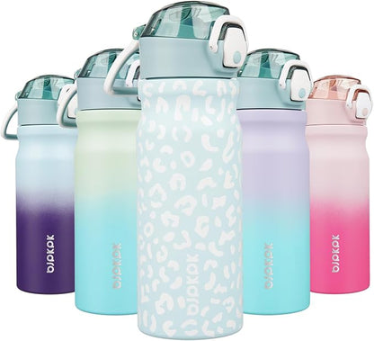 BJPKPK Insulated Water Bottle 18oz Stainless Steel Water Bottles by BJPKPK