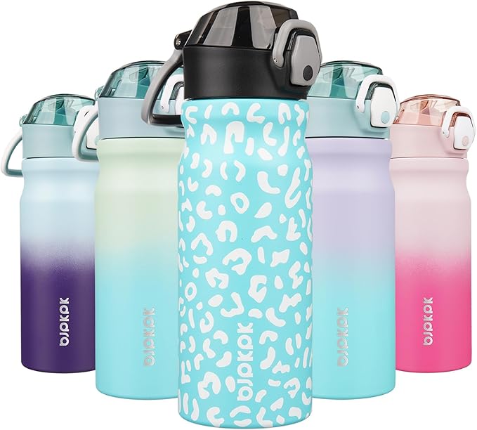 BJPKPK Insulated Water Bottle 18oz Stainless Steel Water Bottles by BJPKPK