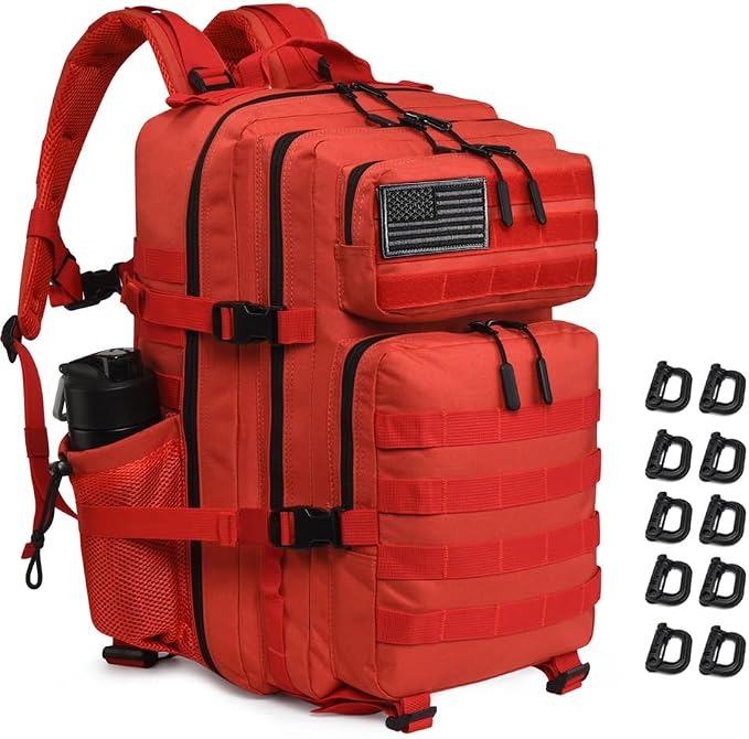 45L Tactical Backpack for Men Women, Military Assault Pack by R.SASR