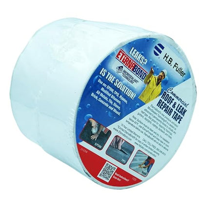 EternaBond RoofSeal White 4" x25' MicroSealant UV Stable RV Roof Seal Repair - Image 4