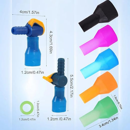 5pcs Bite Valve Replacement for Camelbak, Hydration Pack Mouthpiece - Image 2