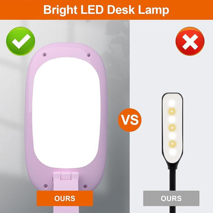 Akejrym LED Desk Lamp for Office Home & Battery Operated Lamp Rechargeable Lamp - Image 5