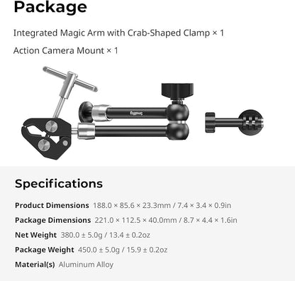 SMALLRIG Magic Arm with Super Clamp - Image 8