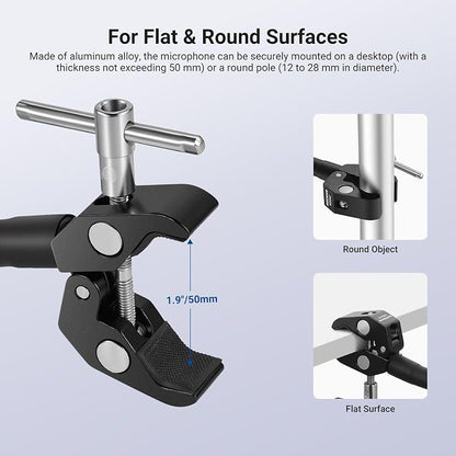 NEEWER Desktop Microphone Stand - Image 3