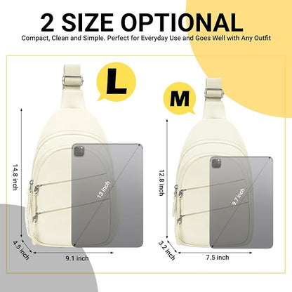 Tuwubi Crossbody Bags for Women, Sling Bag for Men, Small Hiking Backpack Anti - Image 8