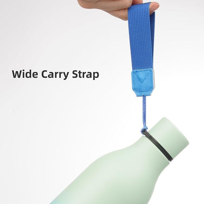 Insulated Water Bottle with Strap, 25 oz Double Wall Stainless Steel Vacuum - Image 4