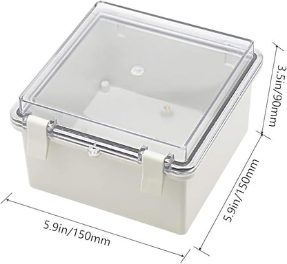 Zulkit Junction Box ABS Plastic Dustproof Waterproof IP65 Electrical Boxes - Image 2