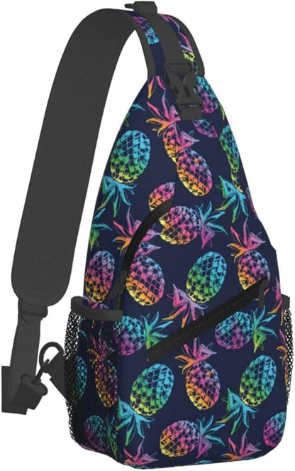 Tropical Fruits Pineapple Sling Bag - Image 2
