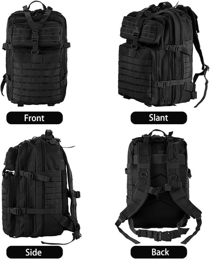 aiGear Tactical Backpack for Men, 45L Military Backpack, 3-Day Bug Out Bag for - Image 4