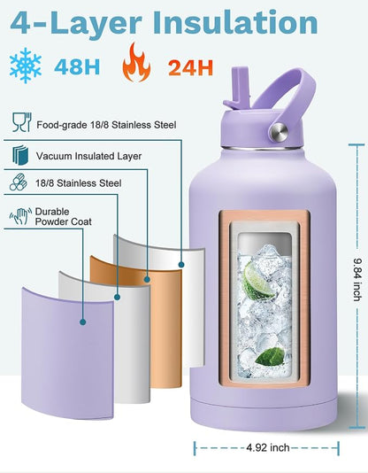 BENZZO Insulated Gallon Water Bottle - Image 5