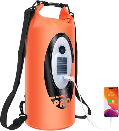 FELICON Solar/Battery Powered Multi-Functional Backpack by FELICON