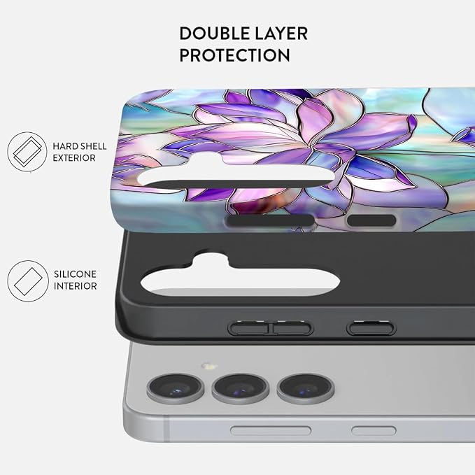 Compatible for Samsung Galaxy S26 Plus 5G Case, Dual Layer Heavy Duty 2 in 1 - Image 2